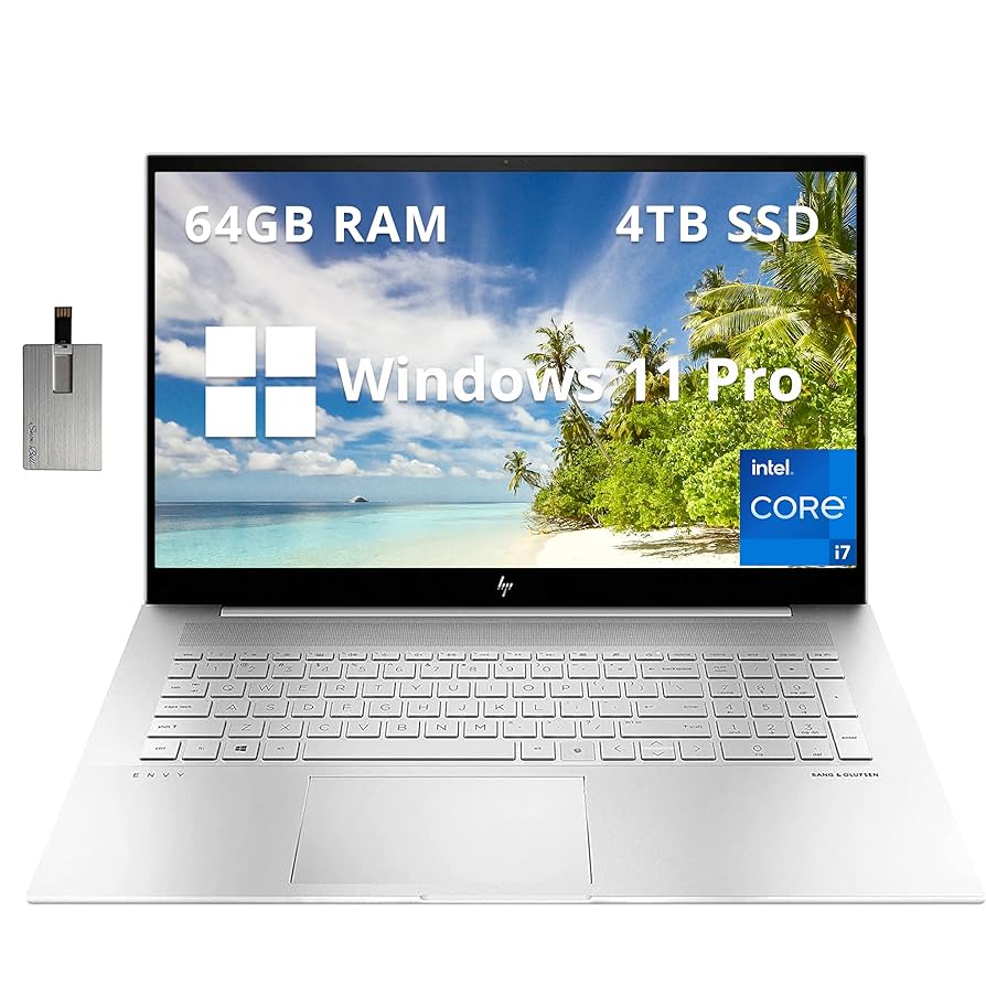 Windows11 Core i7-1260P SSD1TB メモリ32GB HP Envy 17.3